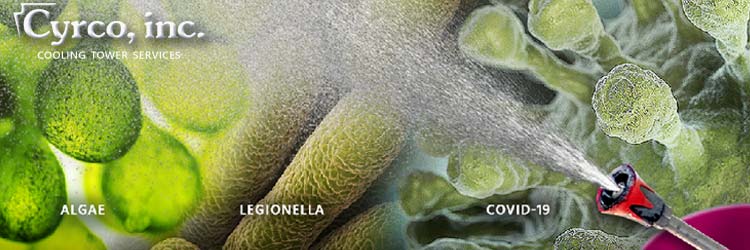 Surface disinfectant kills algae, Covid-19, and Legionella bacteria. Stunts future biogrowth including algae. Safe for hospitals and food manufacturing