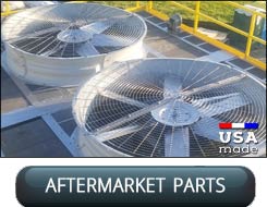 Custom Metal Fabricated Aftermarket Parts from USA Made Steel for Cooling Towers, HVAC, MEP, or Other Industries