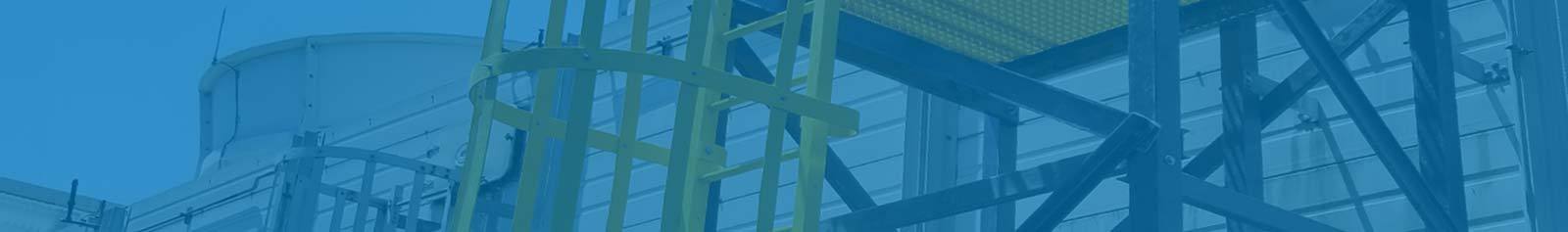 FRP Ladder Systems, Safety Caged Access / Fire Escape Ladders, and Hatchway Floor Ladder Sytems | Cyrco, inc.